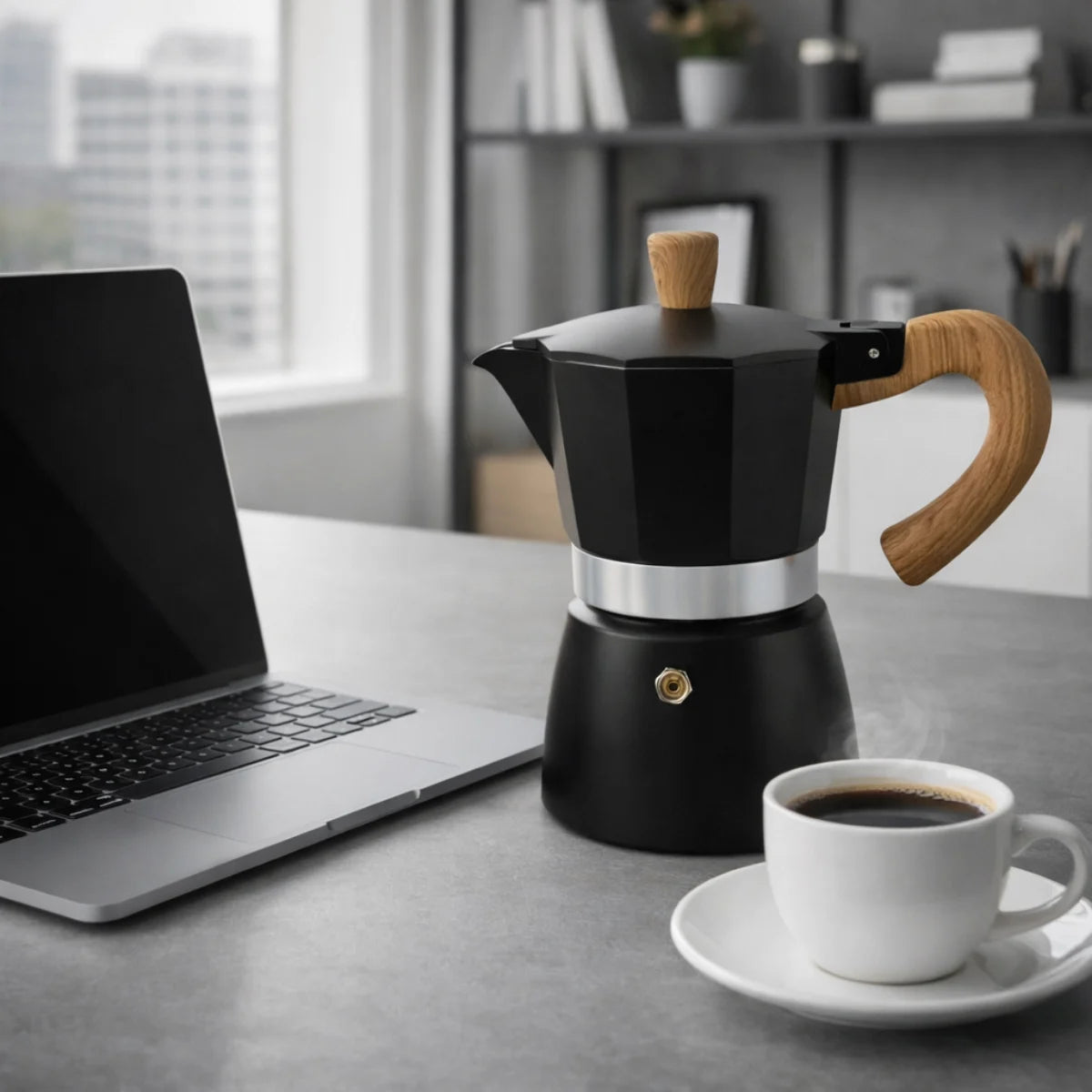 Cafetera Italiana Pequeña 3 y 9 Tazas Café 150ml y 450 Cafe Expresso
