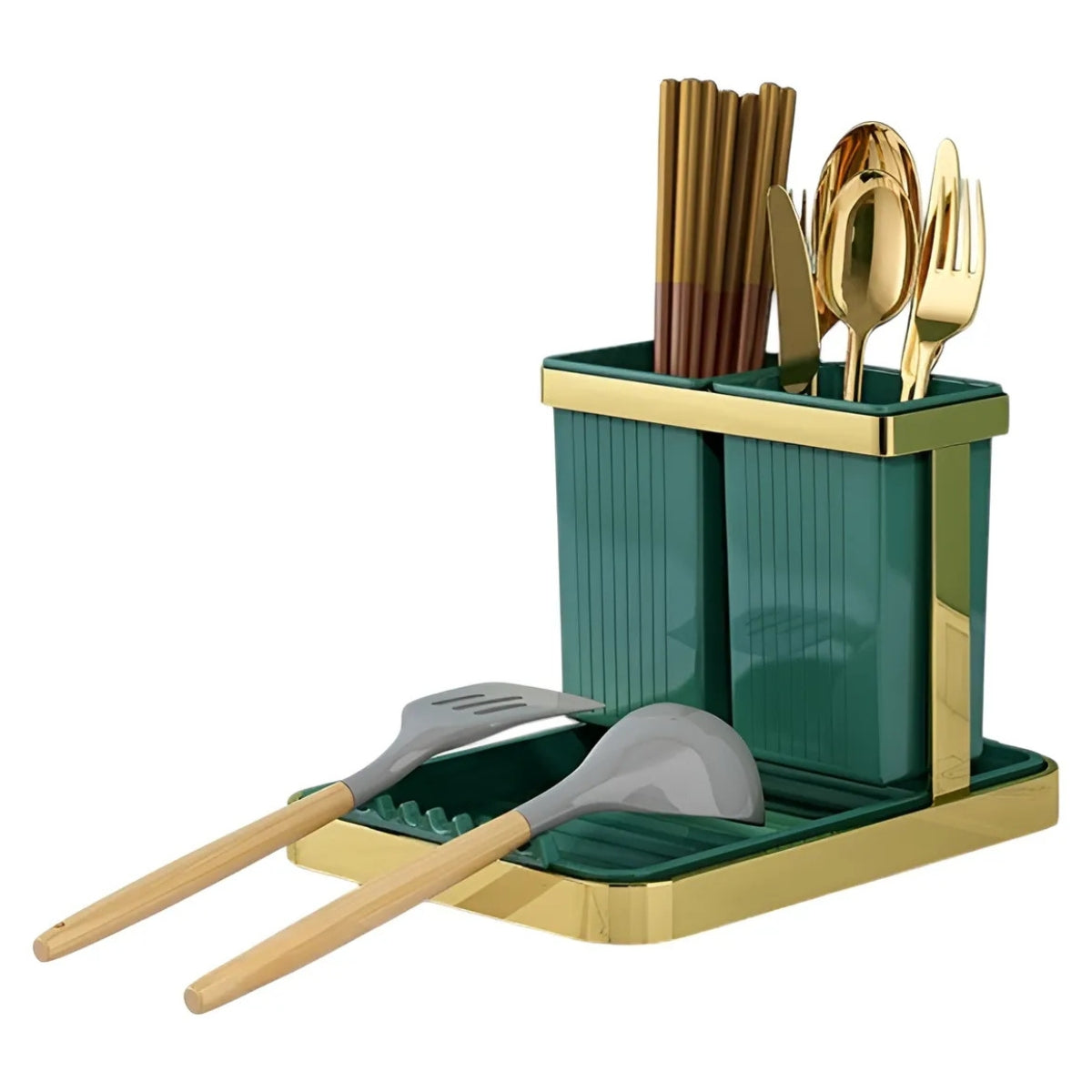 Organizador De Cubiertos Utensilios Porta Servicio Cocina