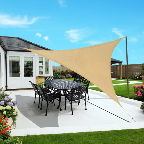 Toldo Vela Triangular Lona Vela Sombra Toldos Malla