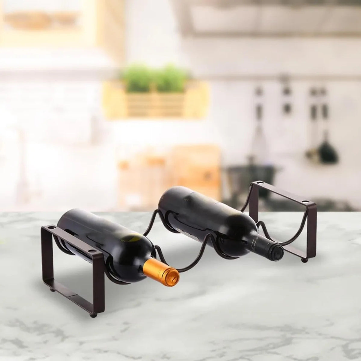 Soporte Para Botellas De Vino Estante Organizador Bebidas