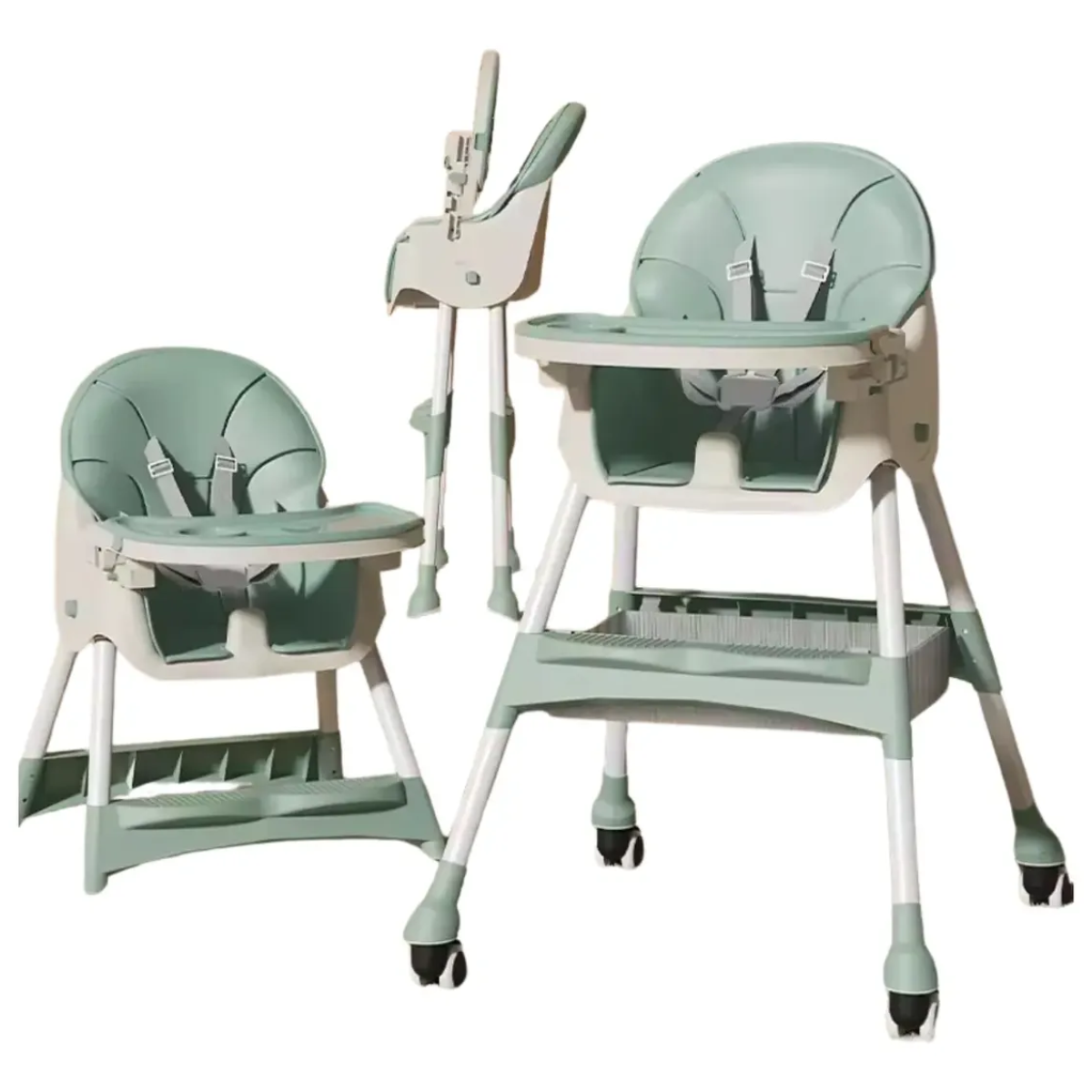 Pack Aprendizaje Bebe Andadera + Silla De Comer + Oso Parlante