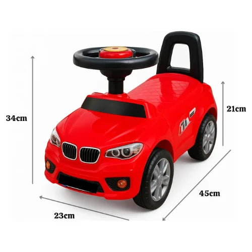 Correpasillos Infantil Auto Andador Bebe Con Bocina Sonido 34x45 cm