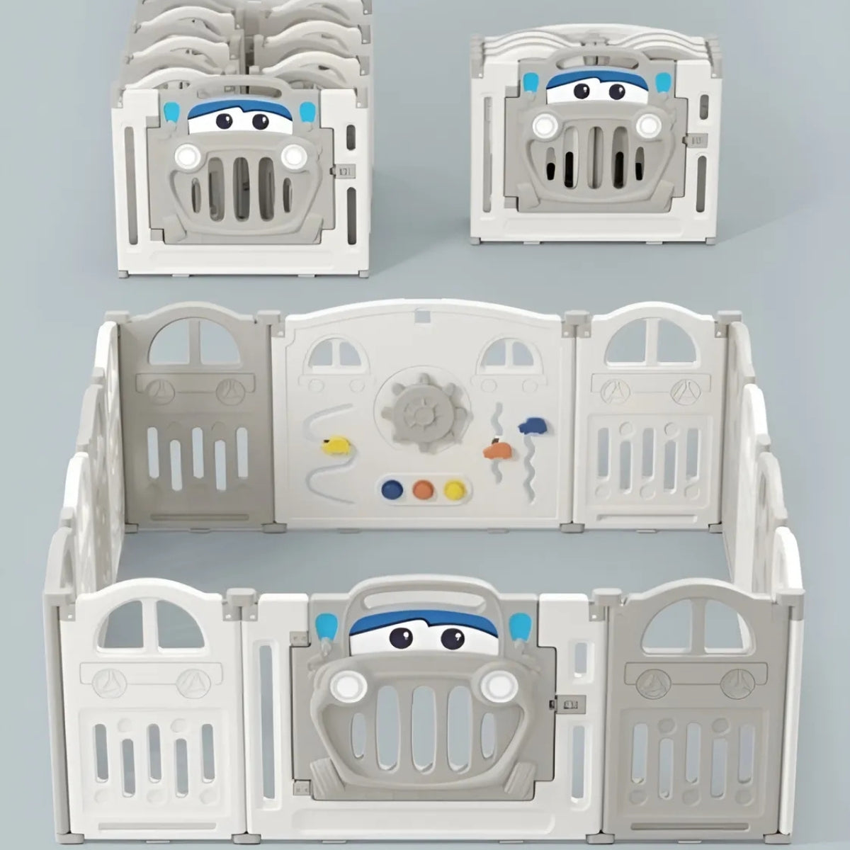 Corral Bebe Centro De Juegos Corral Plegable Juego 18 Piezas