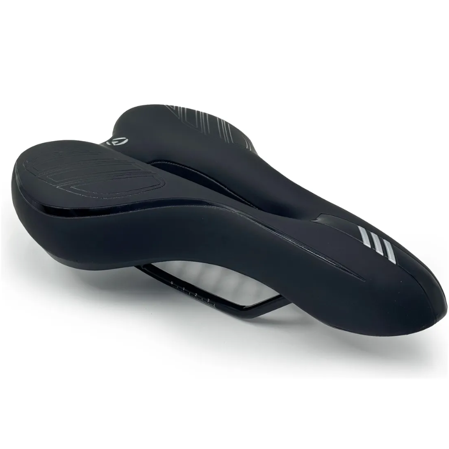 Asiento Para Bicicleta Sillin Suave Antiprostatico Bicicleta Negro 28 Cm 15 Cm