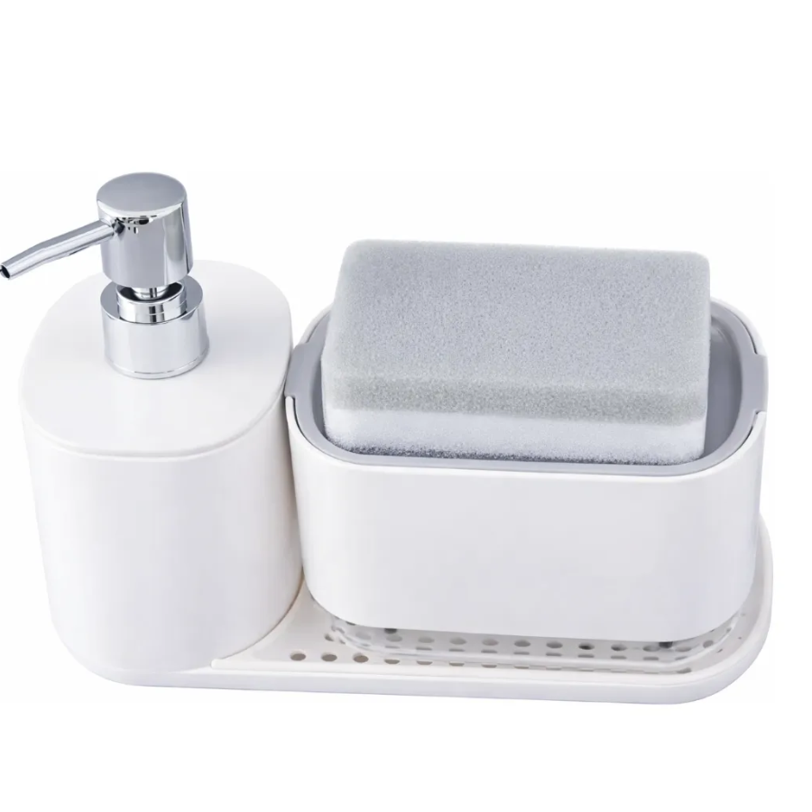 Escurridor Esponja Dispensador Lavalozas Organizador Cocina