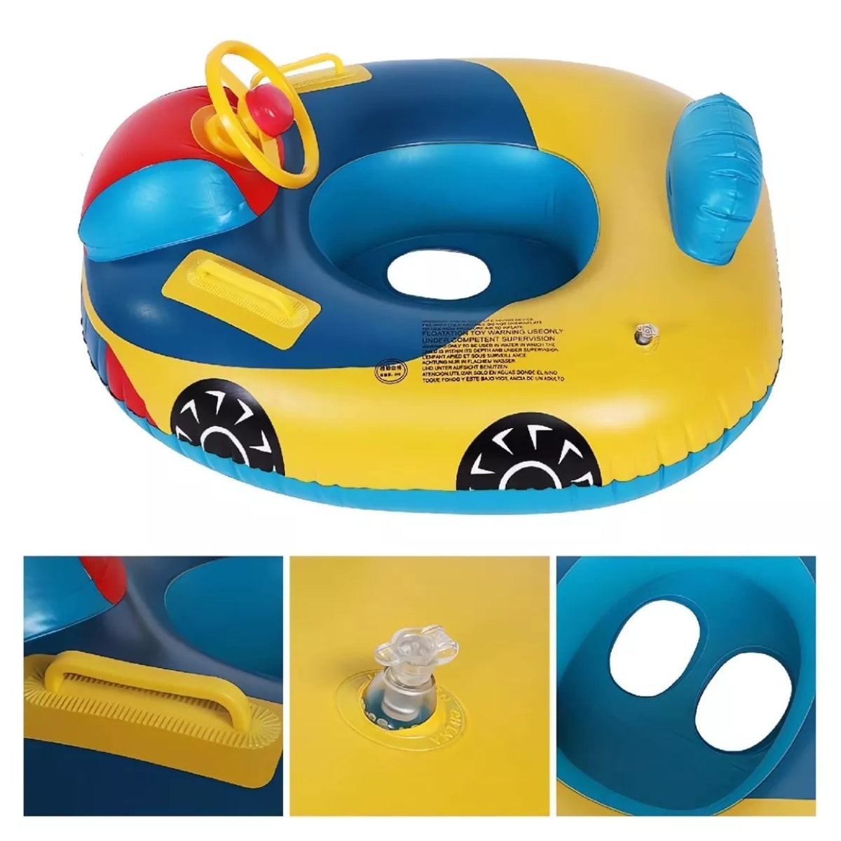 Flotador Piscinas Flotadores De Bebe Flotador Inflables Auto