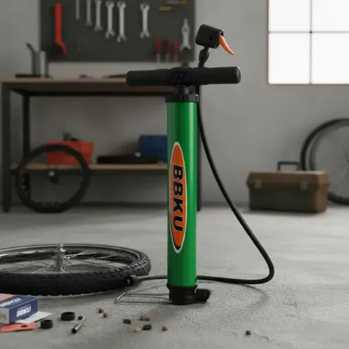 Inflador Manual De Pie 120 Psi Para Bicicleta Portátil