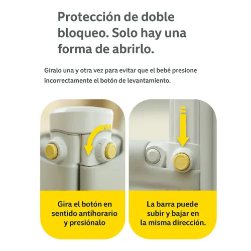 Baranda De Cama Infantil Plegable 180 Cm Seguridad Niños