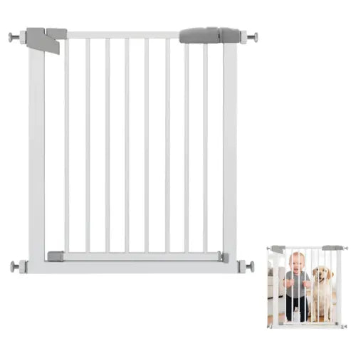 Reja De Seguridad Para Bebe Mascota Metalica Puerta Escalera