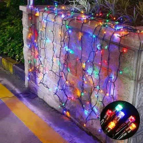 Luces Terraza Exterior Navidad Luces Led Solar Jardín