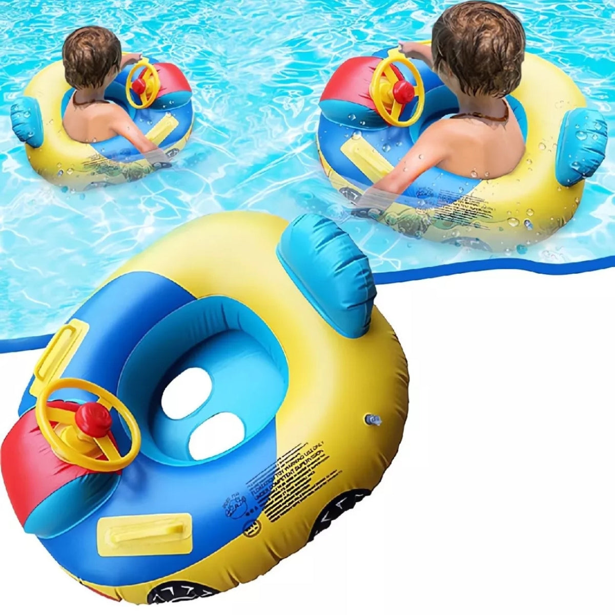 Flotador Piscinas Flotadores De Bebe Flotador Inflables Auto