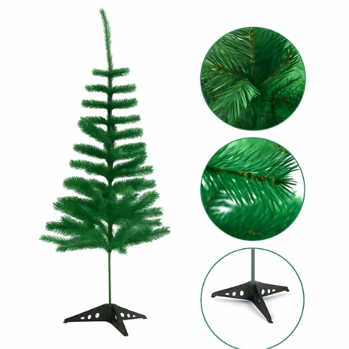 Árbol De Navidad 120 cm Artificial Plegable Decoración Navideño