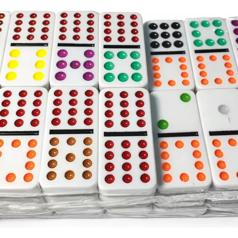 Juego Domino 91 Piezas Juegos De Mesa Familiar Juego Domino