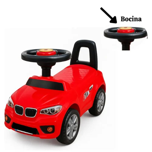 Correpasillos Infantil Auto Andador Bebe Con Bocina Sonido 34x45 cm