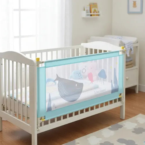 Baranda De Cama Infantil Plegable 180 Cm Seguridad Niños