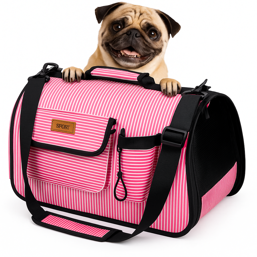 Bolso Transportador grande L Gato Mochila Transporte Perro Mascotas L