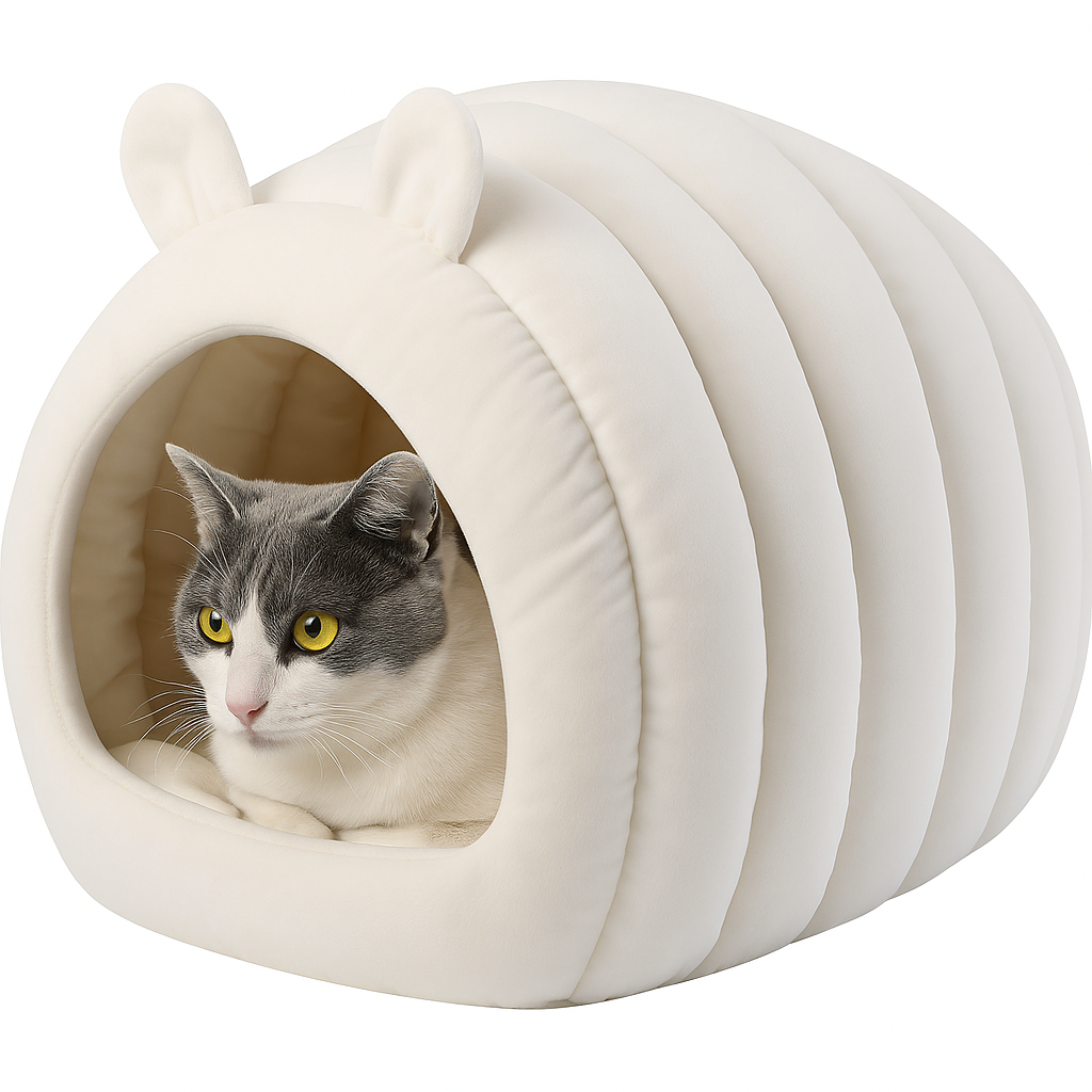 Cama Iglú Gato Camas Mascotas Cama Iglu Gatos Camas Gato