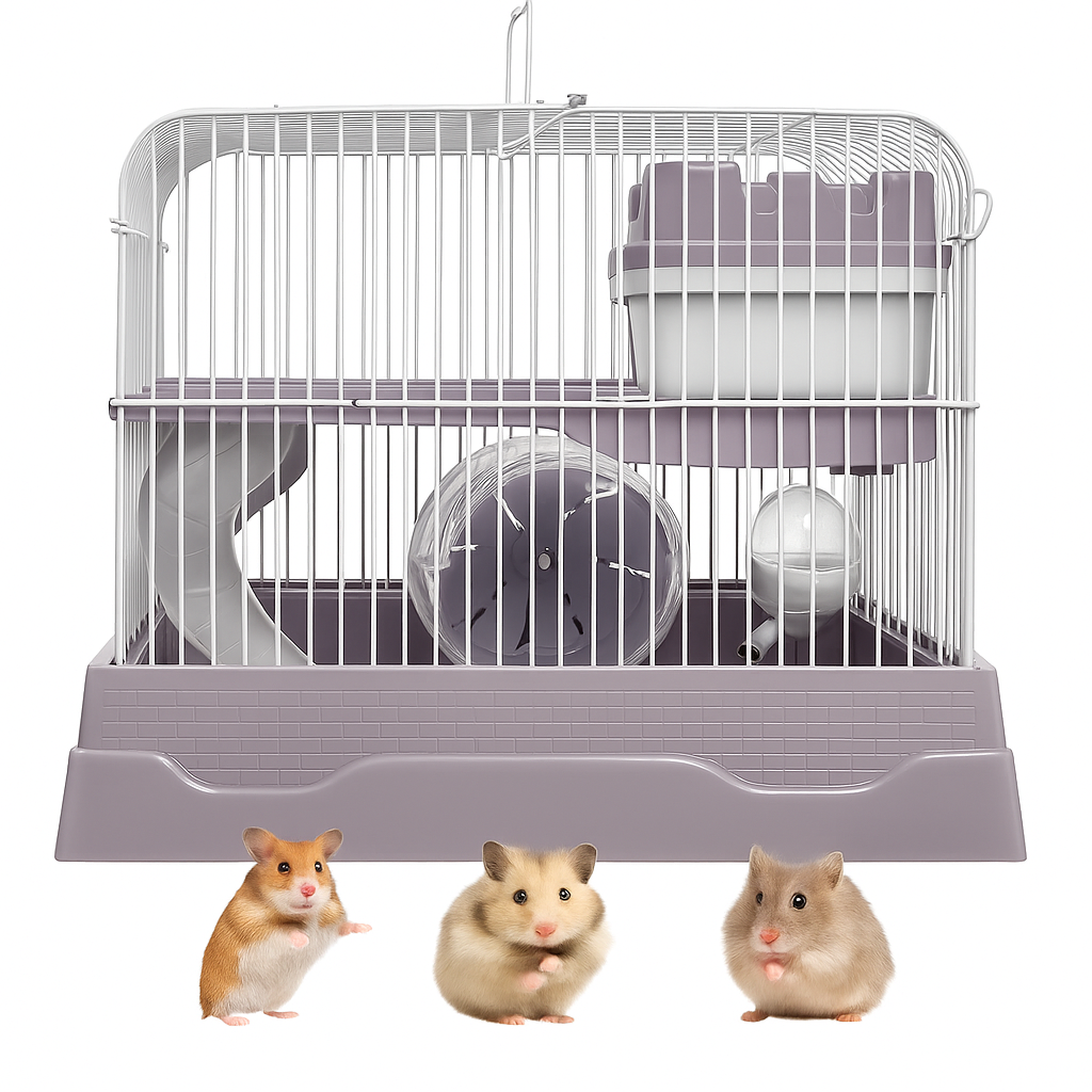 Jaula Rueda Hamster Cobaya Huron Raton Erizo Jaula Raton