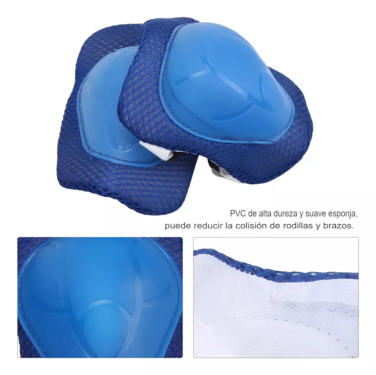 Set De Proteccion Para Niños Rodilleras Coderas Muñequeras