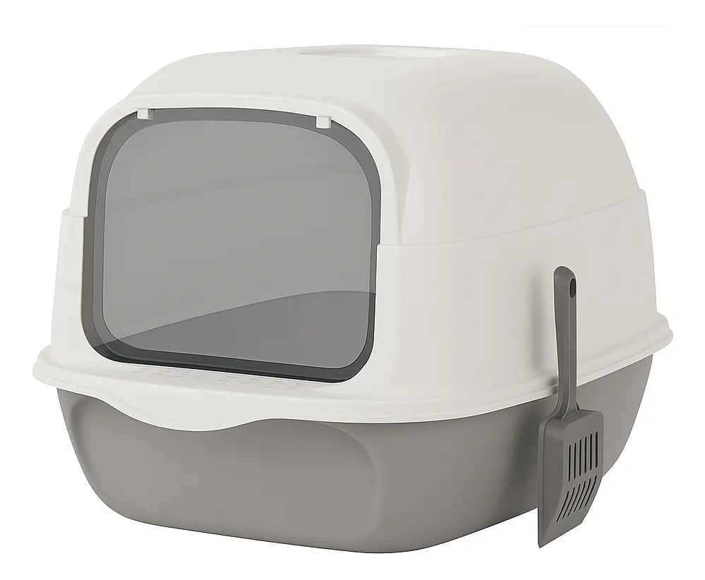 Arenero Para Gatos Cerrado Baño Sanitario Caja Arena Gato