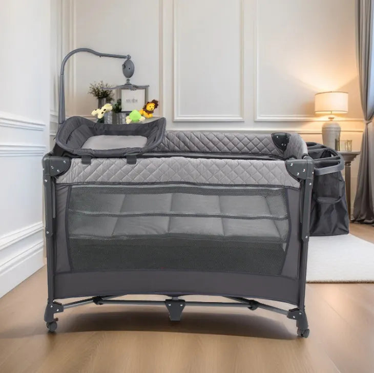 Cuna Colecho Corral Bebe Multifuncional Cambiador Mosquitero