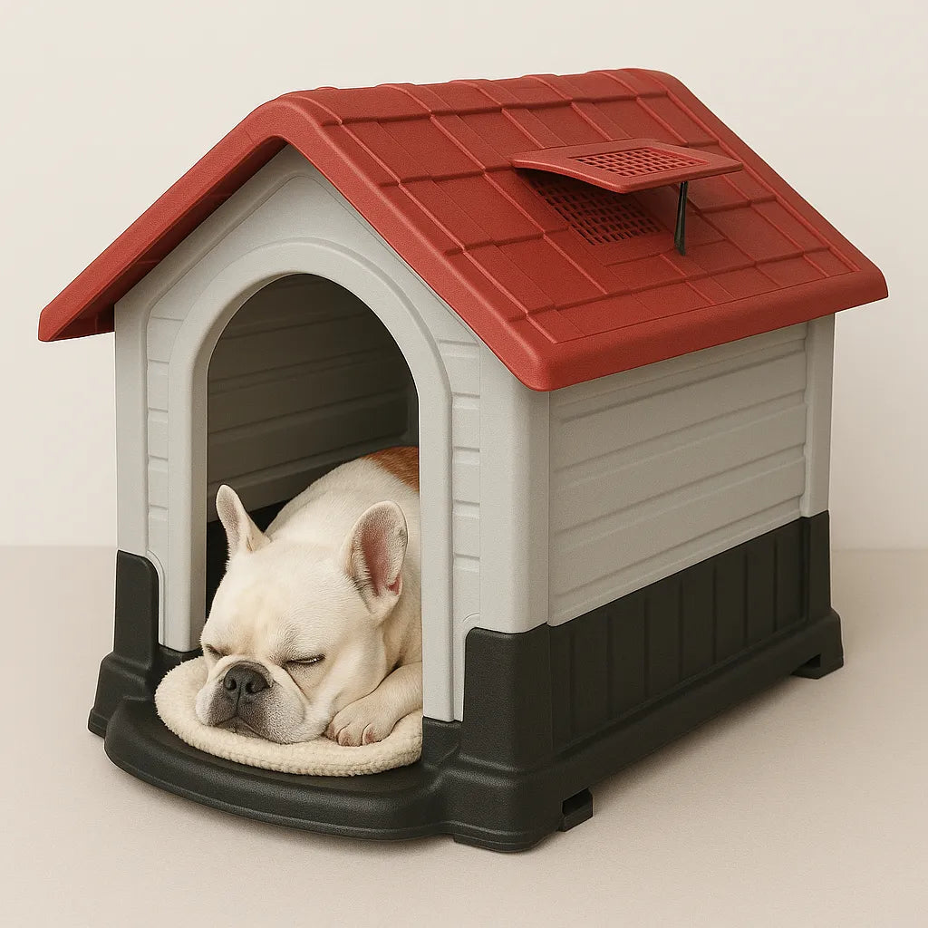 Casa Perro Mediano Mascotas Casa Armable De Plastico Perros