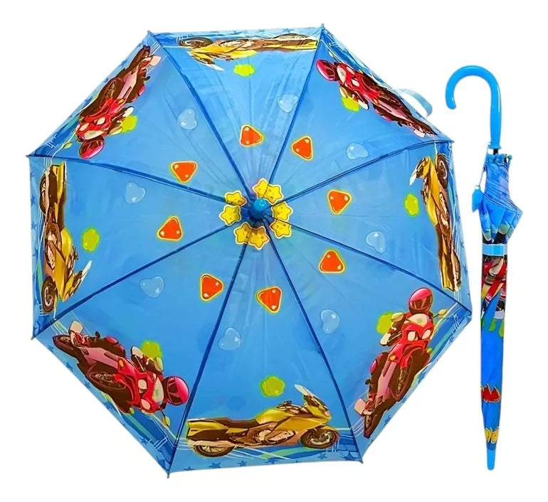 Paraguas Infantiles Sombrilla Niños Y Niñas Paragua Lluvia