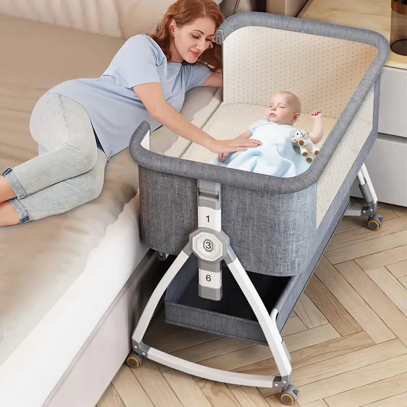 Cuna Colecho Mecedora Para Bebe Corral Mosquitero Colchon