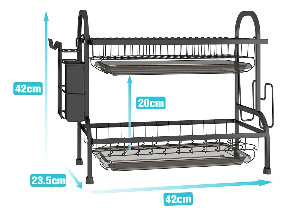 Secador Escurridor De Loza Seca Platos Organizador Cocina