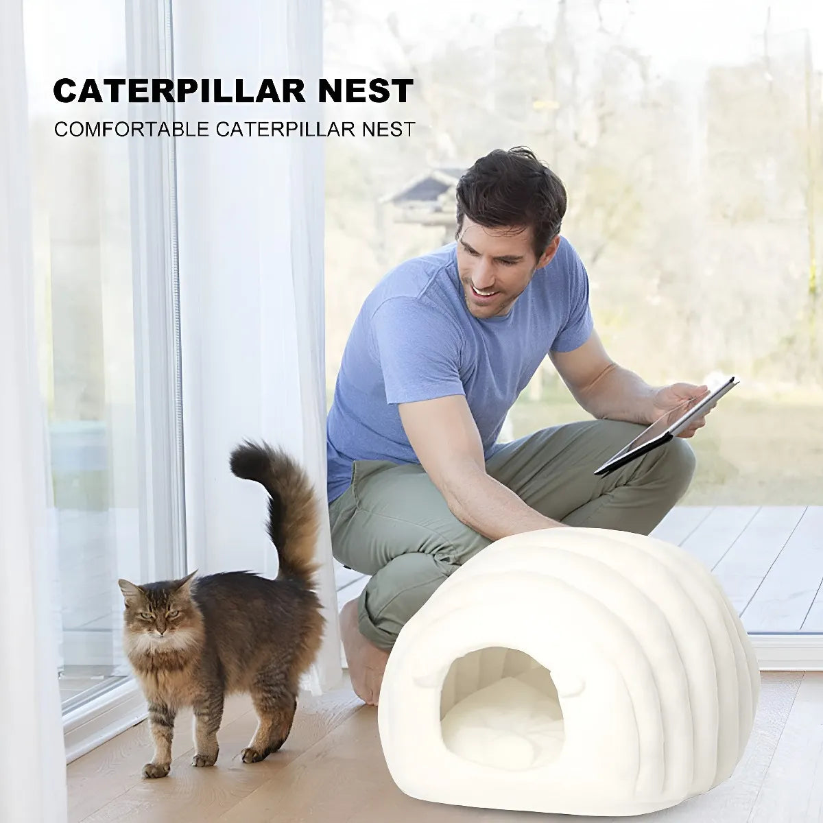 Cama Iglú Gato Camas Mascotas Cama Iglu Gatos Camas Gato