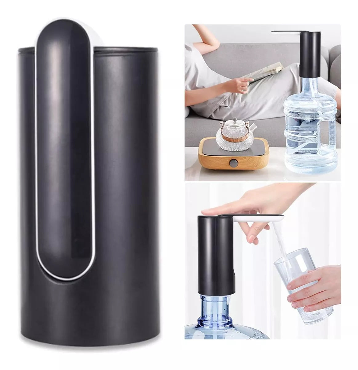 Dispensador Electrico Agua Recargable Bidon Bomba De Agua