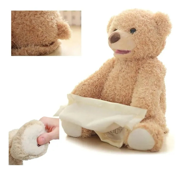 Oso Peluche Con Sonido Juega Habla Se Esconde Juguete