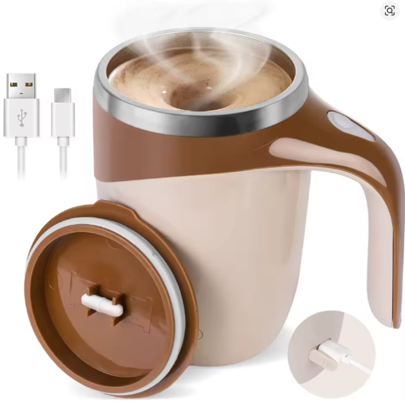 Taza Magnetica Mezcladora termo Para Cafe Taza 380ml