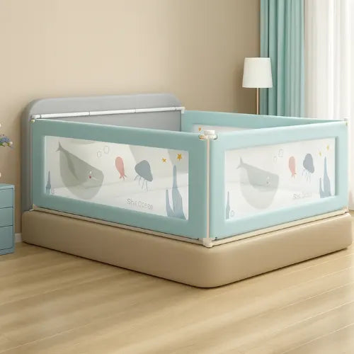 Baranda De Cama Infantil Plegable 180 Cm Seguridad Niños