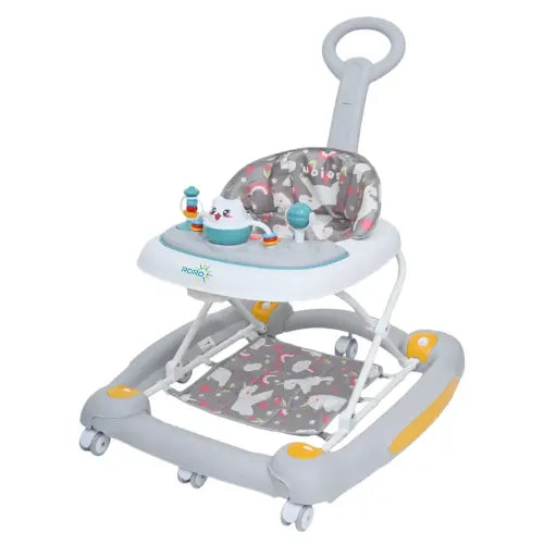 Andador Bebe Andadera Caminadora Plegable Con Toldo Y Musica