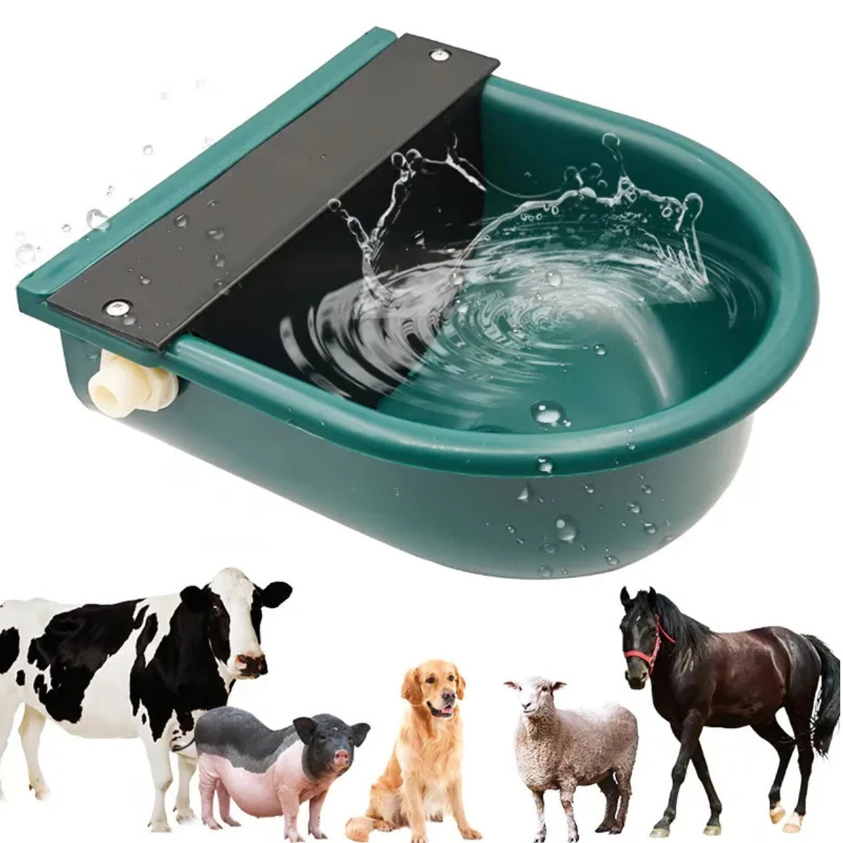 Bebedero Automatico Para Caballos Ovejas Vacas Cuenco Grande