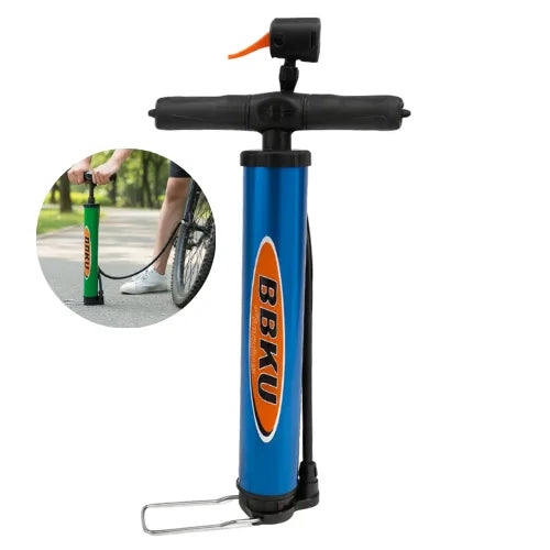 Inflador Manual De Pie 120 Psi Para Bicicleta Portátil