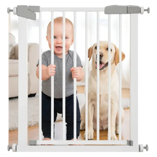 Reja De Seguridad Para Bebe Mascota Metalica Puerta Escalera