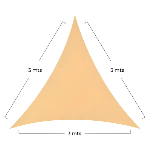 Toldo Vela Triangular Lona Vela Sombra Toldos Malla