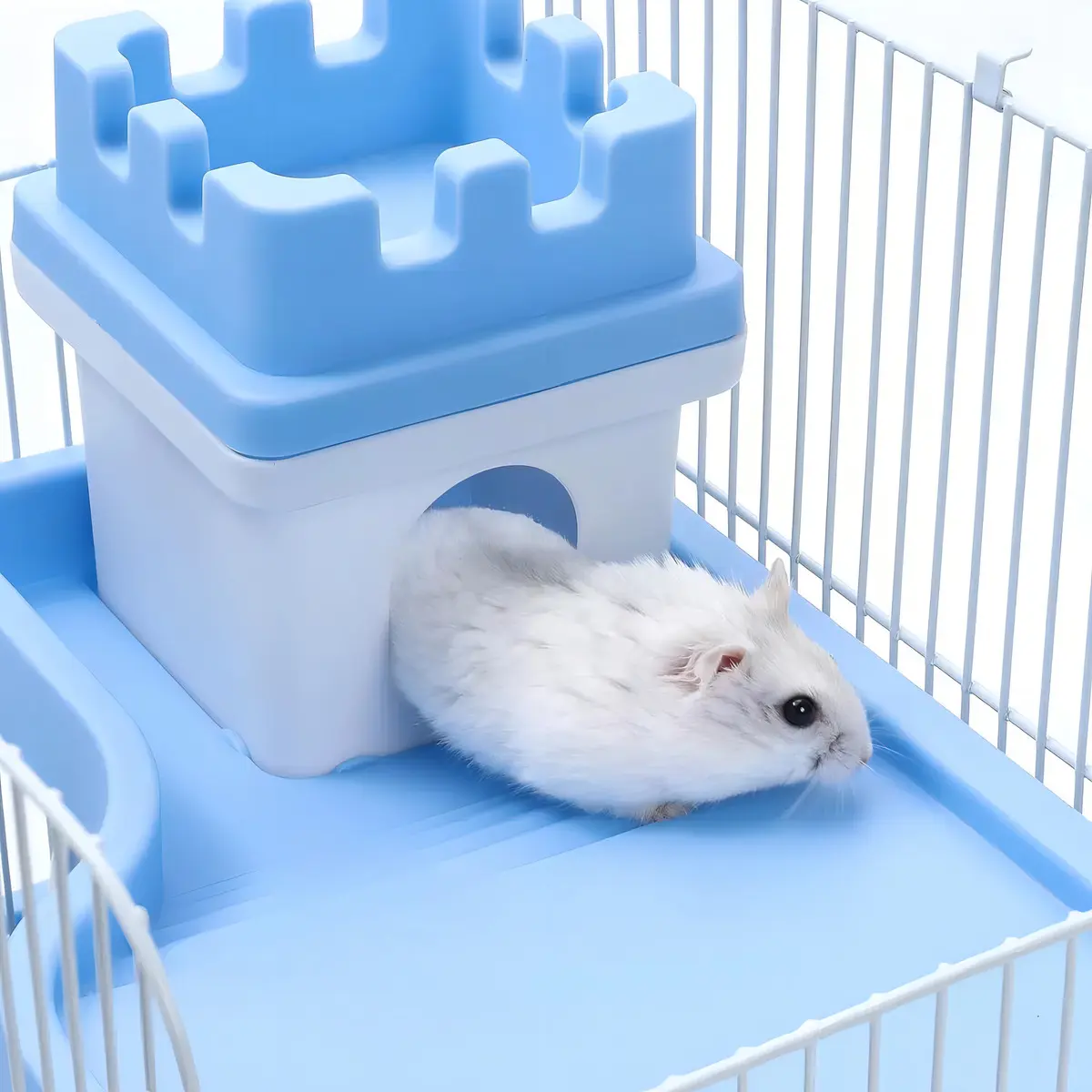 Jaula Rueda Hamster Cobaya Huron Raton Erizo Jaula Raton