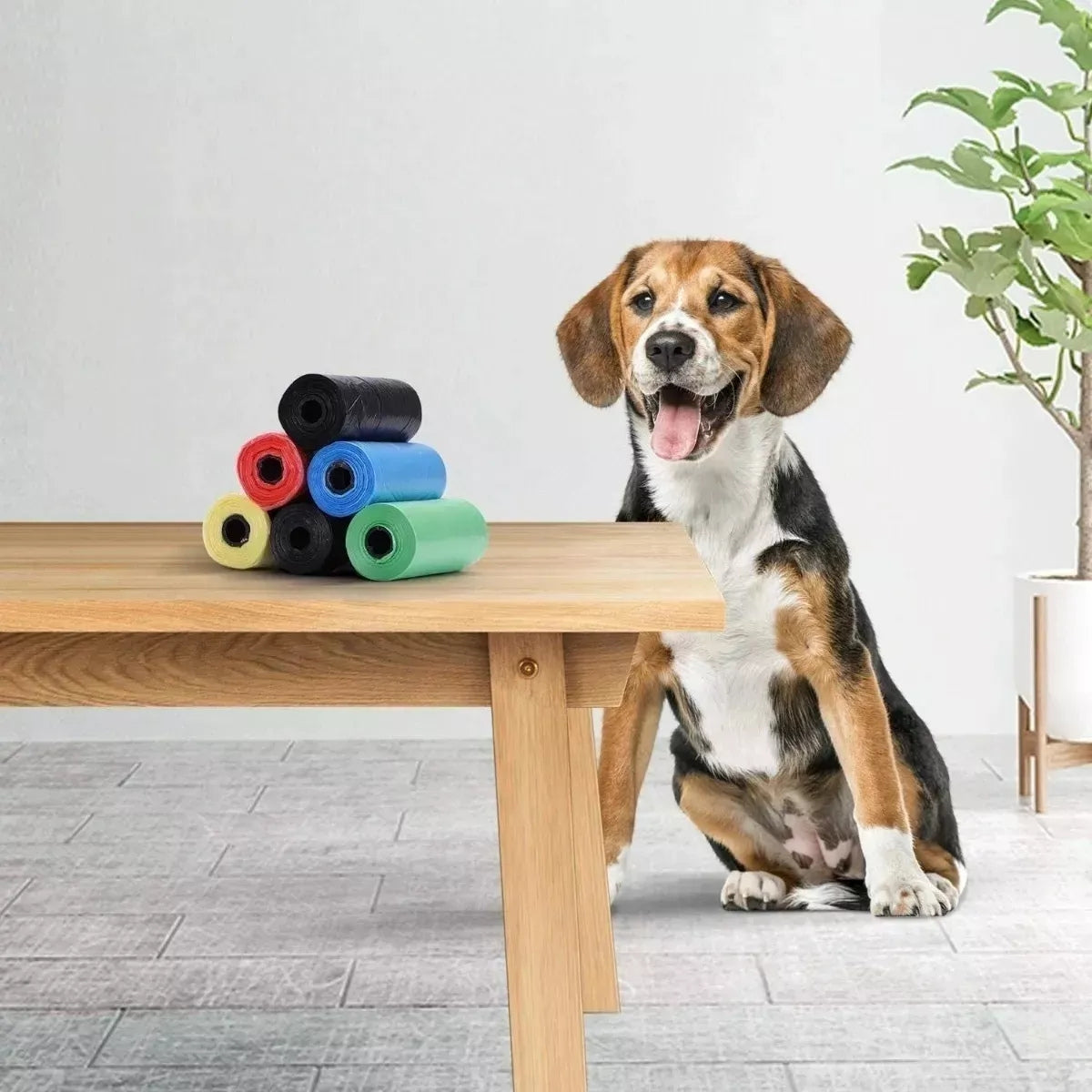 20 Rollos Bolsas Para Excremento De Perro Bolsas Biodegradab