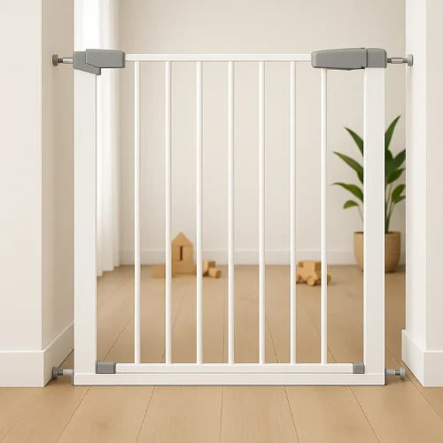 Reja De Seguridad Para Bebe Mascota Metalica Puerta Escalera
