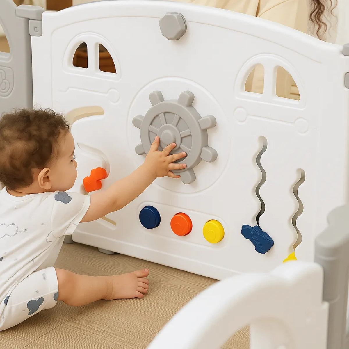 Corral Bebe Centro De Juegos Corral Plegable Juego 18 Piezas