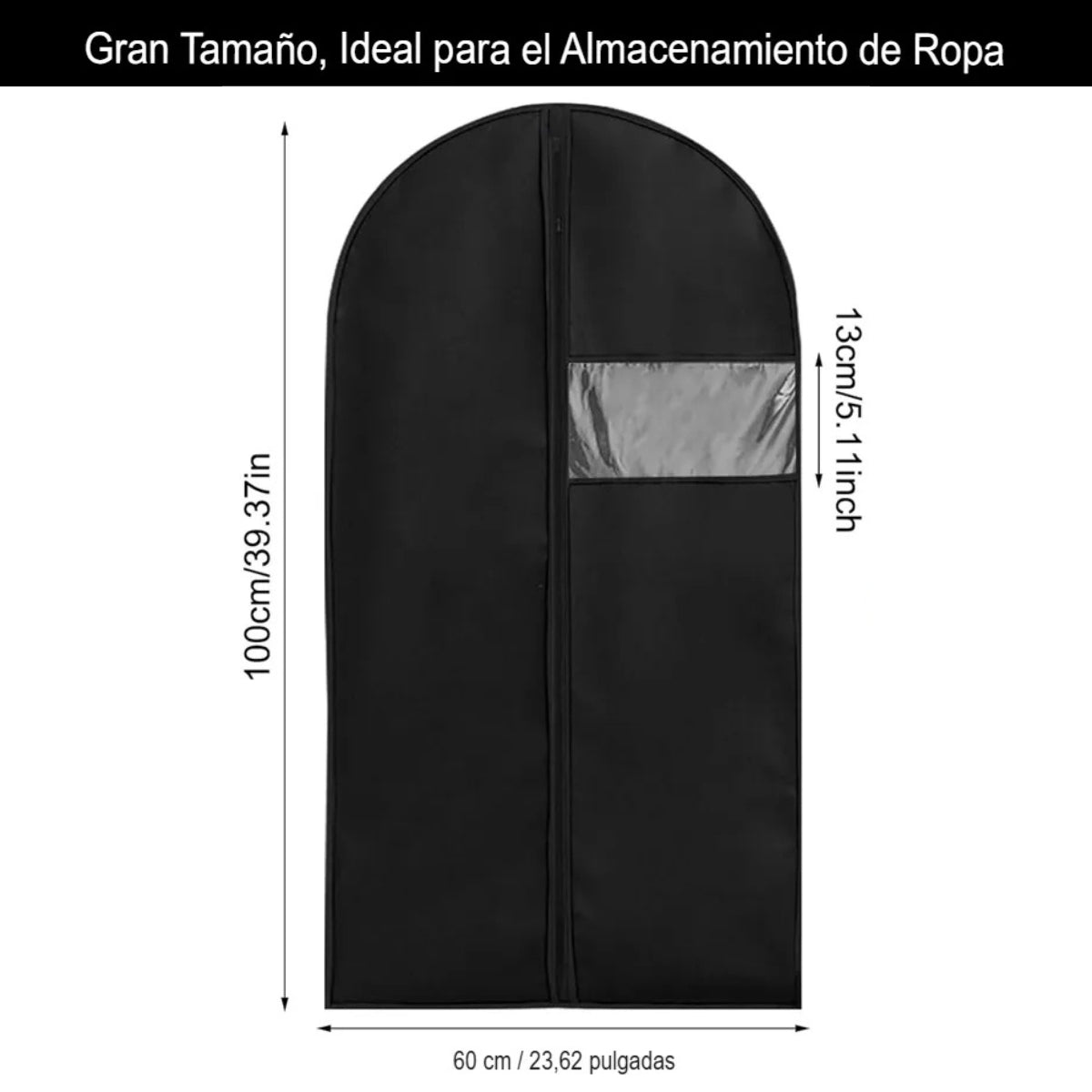 Funda Protectora Para Traje Terno Vestido Chaquetas 60x100cm