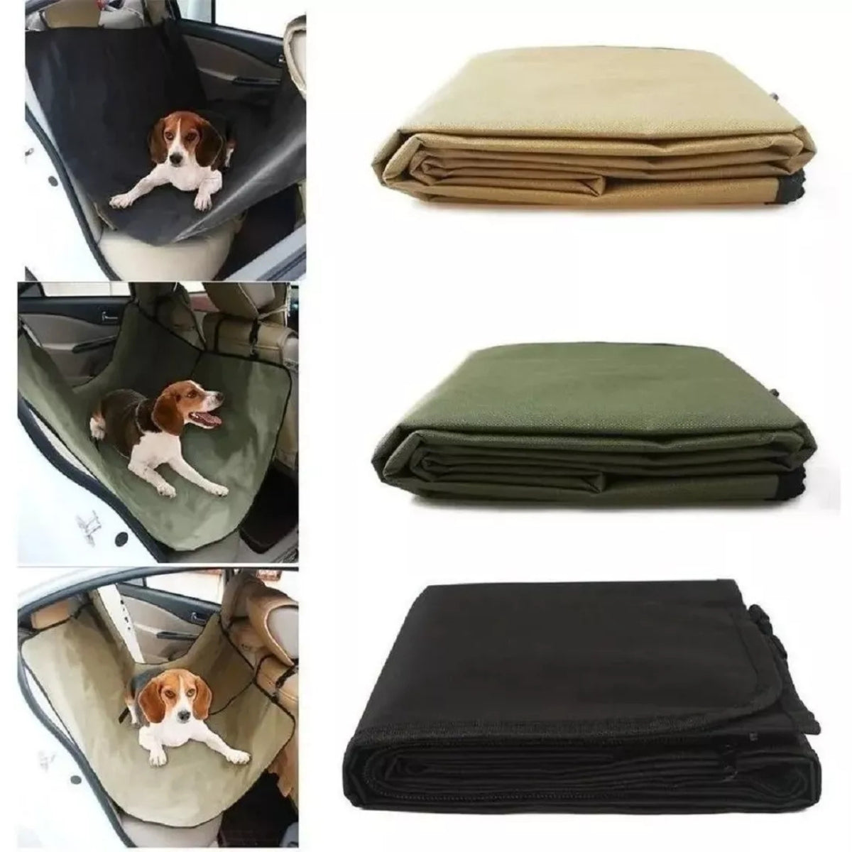 Cubre Asiento Para Perros Funda Protectora Auto Mascotas