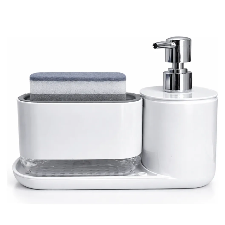 Escurridor Esponja Dispensador Lavalozas Organizador Cocina