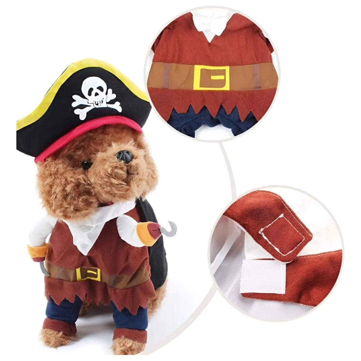 Disfraz Gato Halloween Disfraz Pirata Perro Mascotas Disfrac