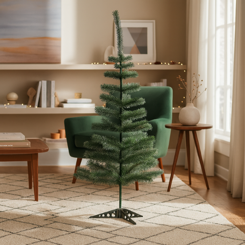 Árbol De Navidad 120 cm Artificial Plegable Decoración Navideño