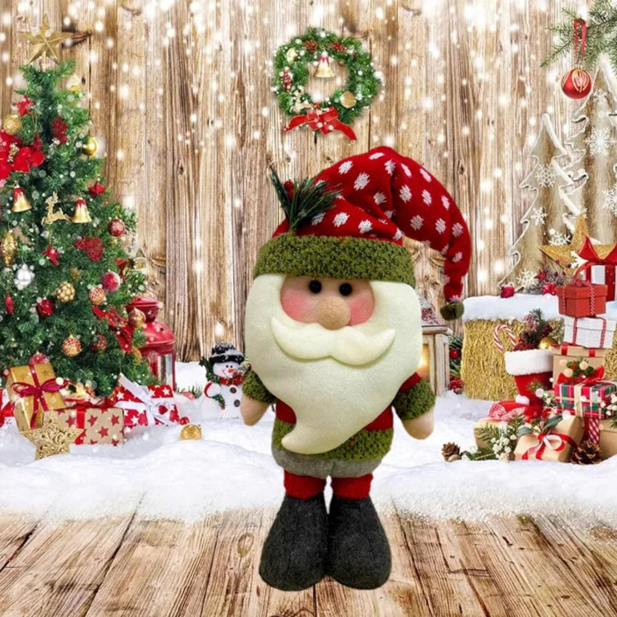 Adornos Navideños Muñecos De Navidad Para La Sala Monos Navidad