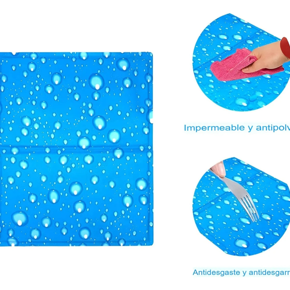 Manta Refrescante Para Perros 90x50 Cm Talla L Colchon Perro